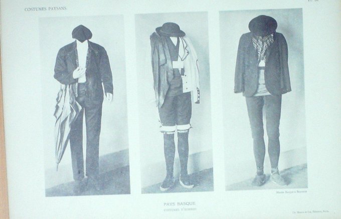 Nouvelle-Aquitaine Basque Habitants 1875