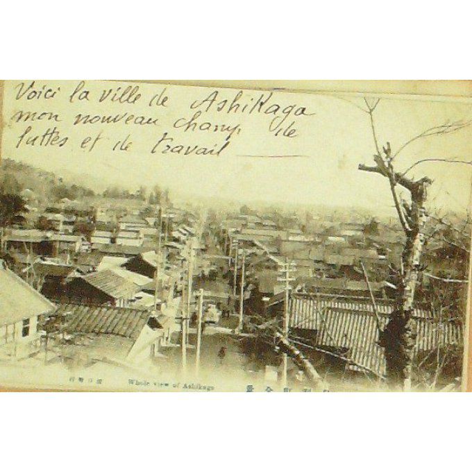 Cpa Japon Ashikaga 1920