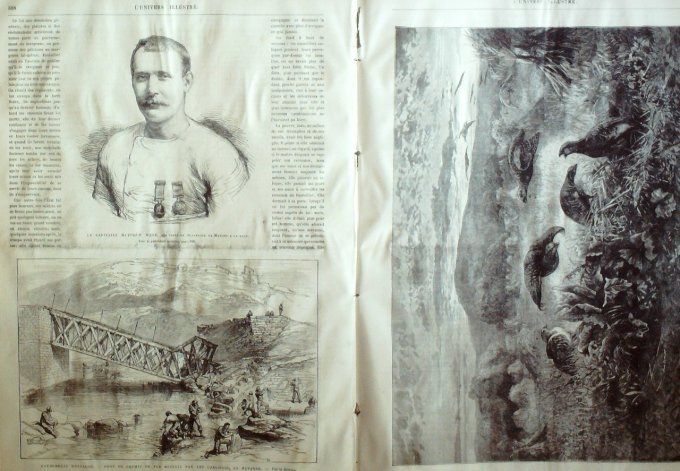 L'Univers illustré 1875 #1068 Michel-Ange St-Germain (78) Herzégovie Mostar Autriche Vienne