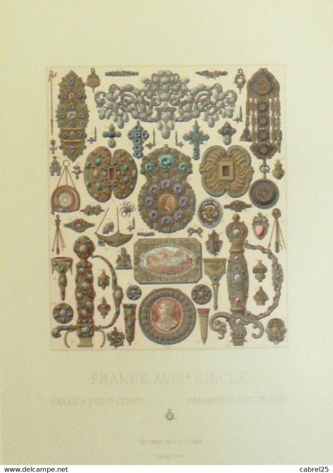 Objet Boette fafioles montre épingliers croix epee