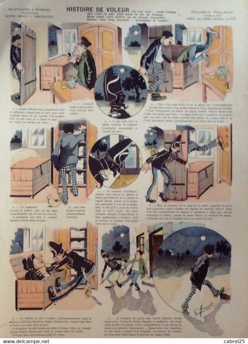 Histoire  de Voleur (Pellerin d'epinal) Angéli