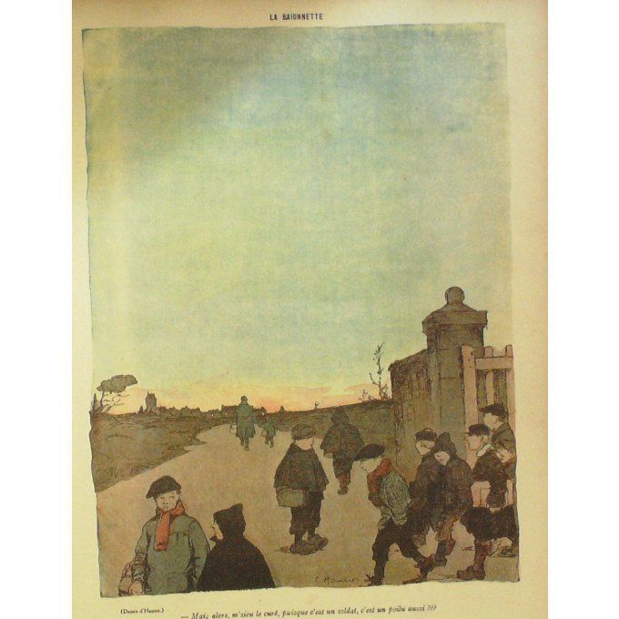 La Baïonnette 1917 n°106 (Enfants de France) FABIANO GASTYNE SCHALLER SESBOUE HAUTOT