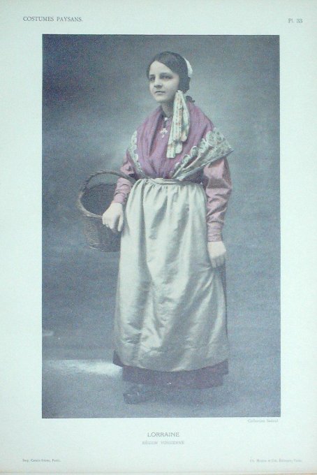 Grand-Est Lorraine Vosges-Villageoise 1875