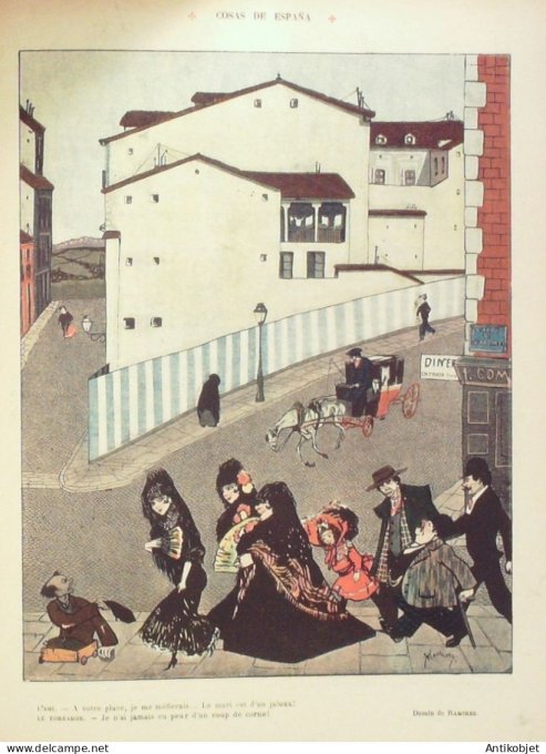 Le Rire 1908-03-21 # 268 Journal humoristique Ed.Originale Medecin des Batignolles