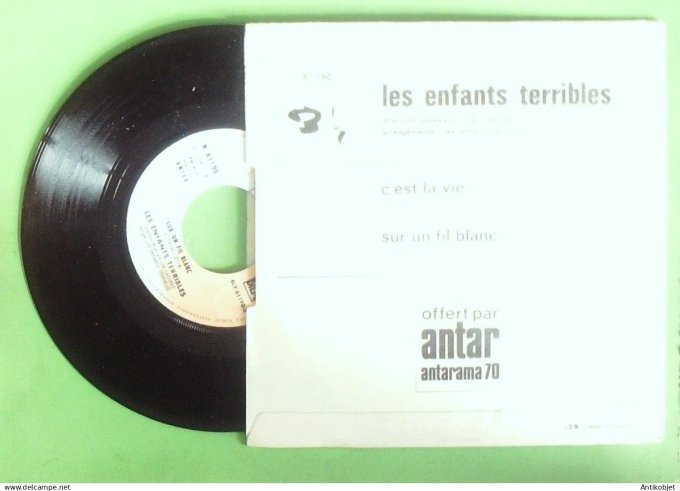 Les enfants terribles 45T SP C'est la vie 1969