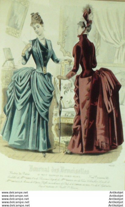 Journal de Demoiselles 1886 # 4600 (Maison Gradoz)