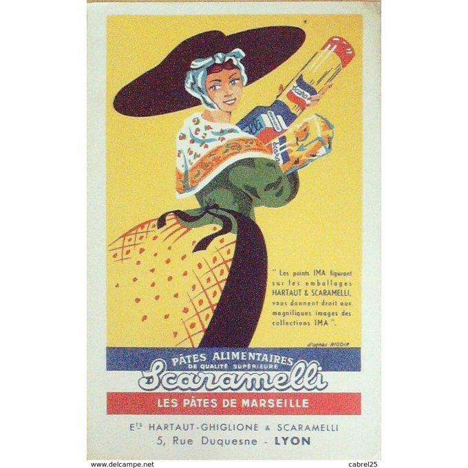 Buvard SCARAMELLI Pâtes