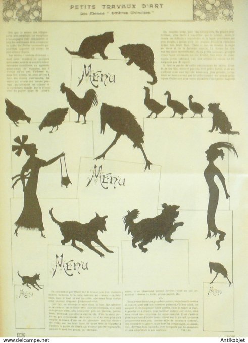 La Mode illustrée journal 1911 n° 31 Toilettes Costumes Passementerie