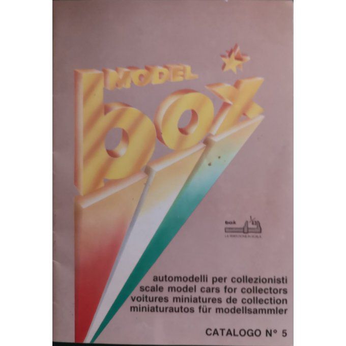 Catalogue BOX MODEL ITALY MODES REDUITS 1970