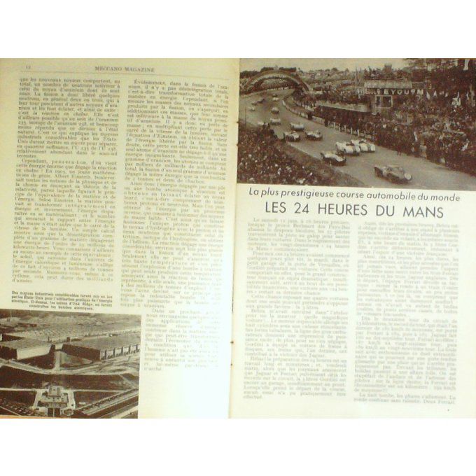 MECCANO Mag-GOLF PERSIQUE-NORATLAS 2501 BETONNIERRE-24H du MANS-1954