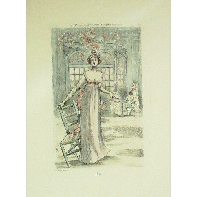 Mode Féminine époque 1810 (H.Boutet)