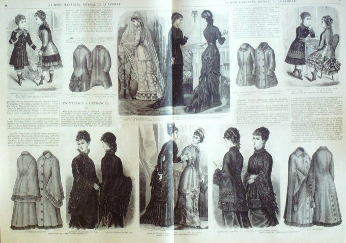Journal Mode illustrée 1879 # 10 Amazone