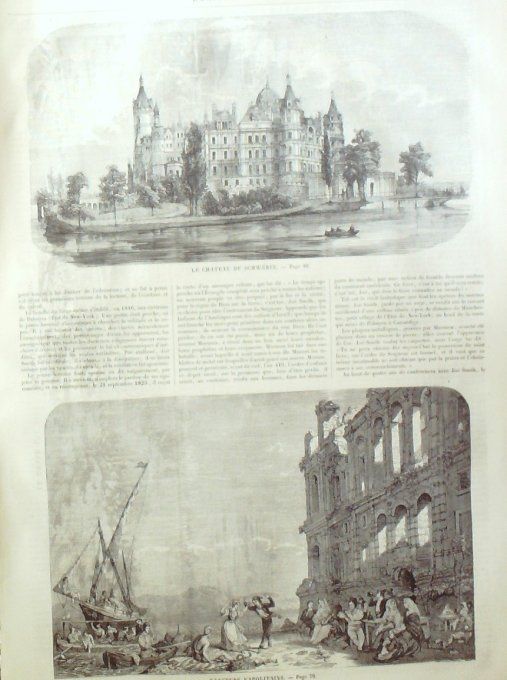 L'Univers illustré 1858 n°  10 Lord Derby Usa Utah Mormons Allemagne Schwérin  Hudibras