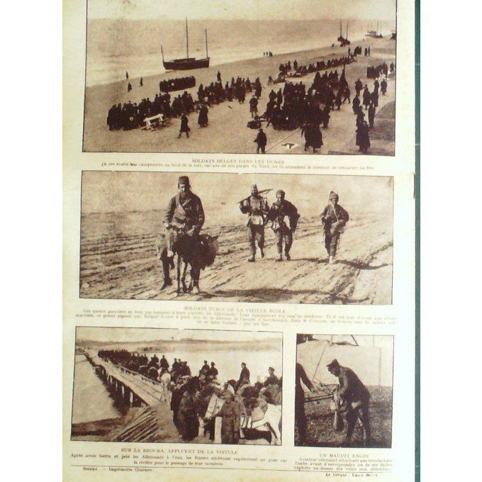 Pages de gloire 1915 n°10 JULES CAMBON PERVYSE ILES FALKLAND GLANNES(51)