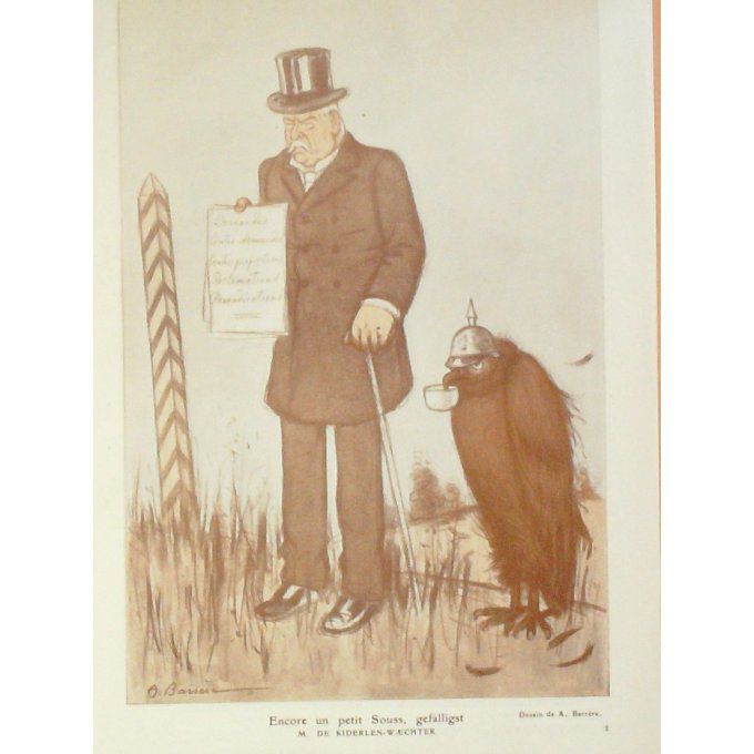 BARRERE-DE KIDERLEN WAECHTER-1922