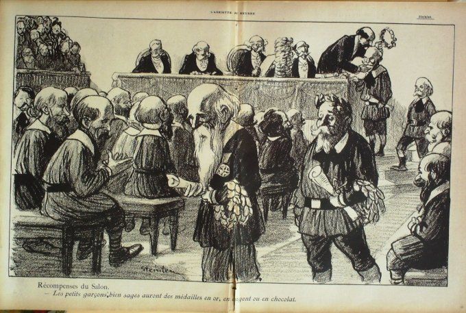 L'Assiette au beurre 1901 #  10 Mort de Bresct Hermann Paul