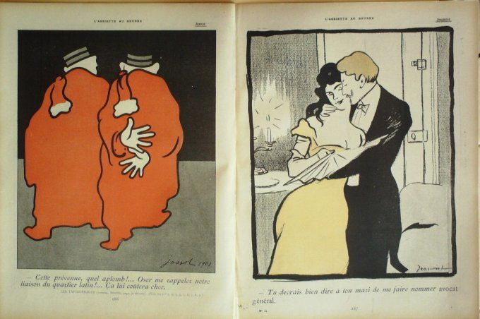 L'Assiette au beurre 1901 n° 10 Mort de Bresct Hermann Paul