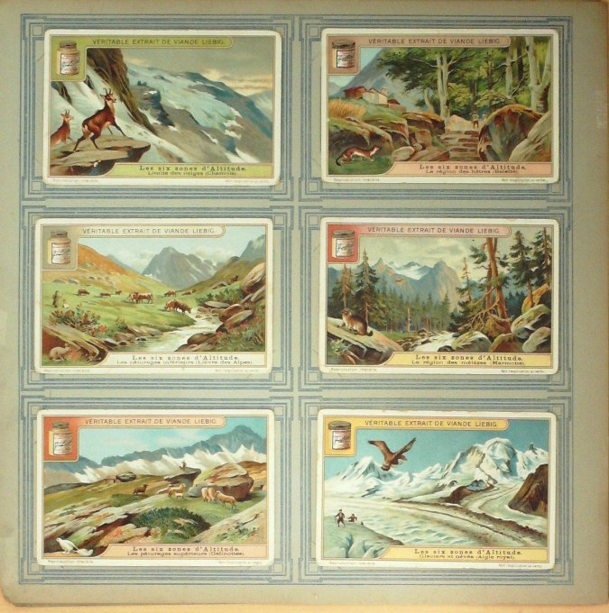 Les Six Zones D'altitude 1914/20