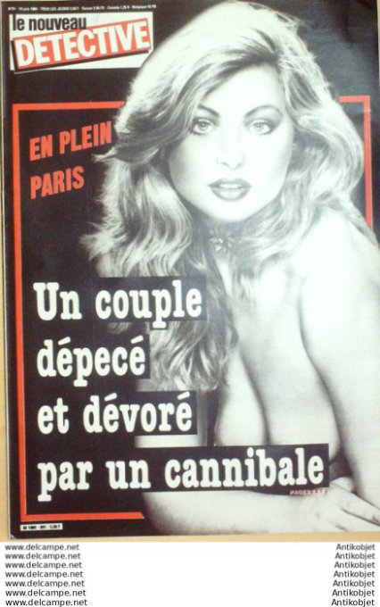 Détective 1984 #  91 Charleville Orgeval Chateauroux Marseille Orléans St-Gaudens St-Hilaire-du-Harc