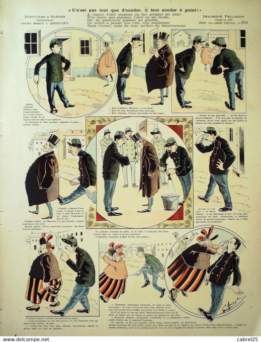 Ce N'est Pas Tout  de Sonder..A Point (Pellerin d'epinal) Angéli