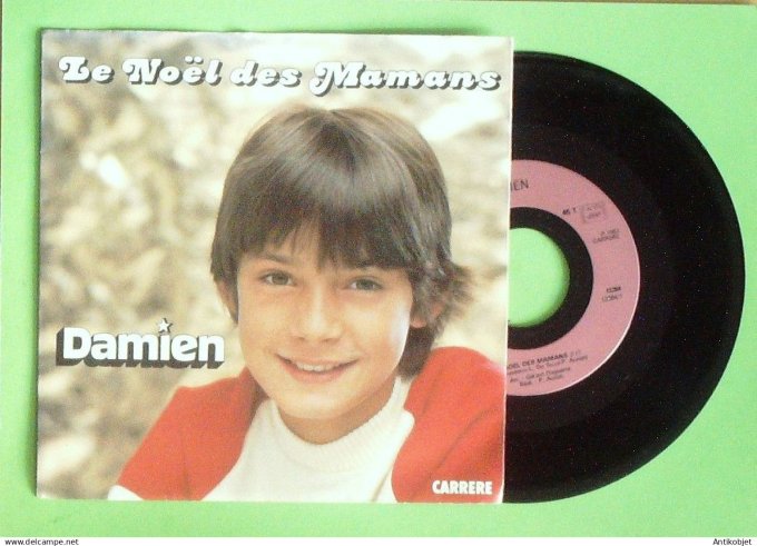 Damien 45T SP Le Noël des mamans 1983