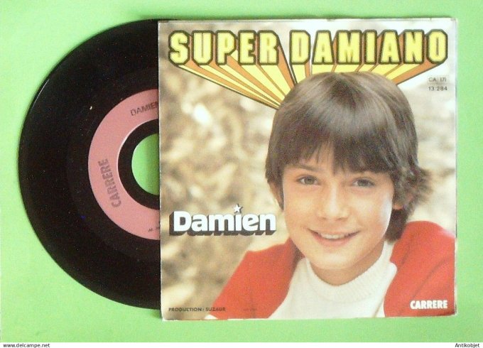 Damien 45T SP Le Noël des mamans 1983