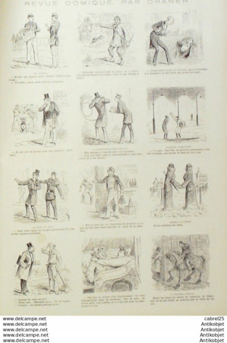 Le Monde illustré 1881 n°1287 Algérie Oran Ben Atah Mali Segou Traité Nango Autriche Vienne Himberg 