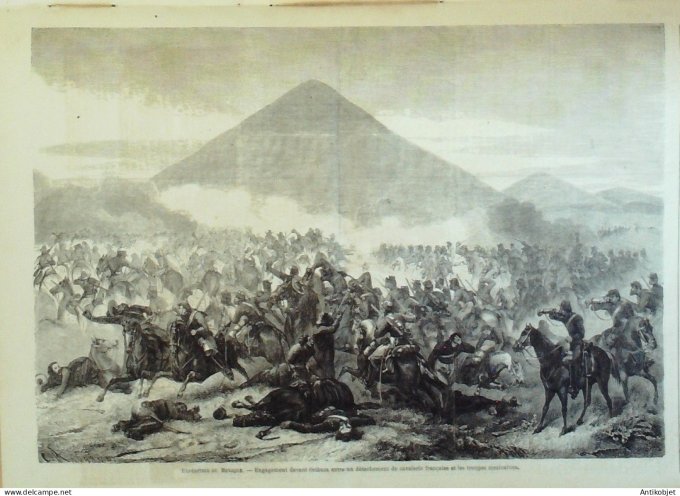 Le Monde illustré 1862 n°269 Cochinchine Vinh Luong Japon Empereur Taîcoun Niger Touaregs Frontignan