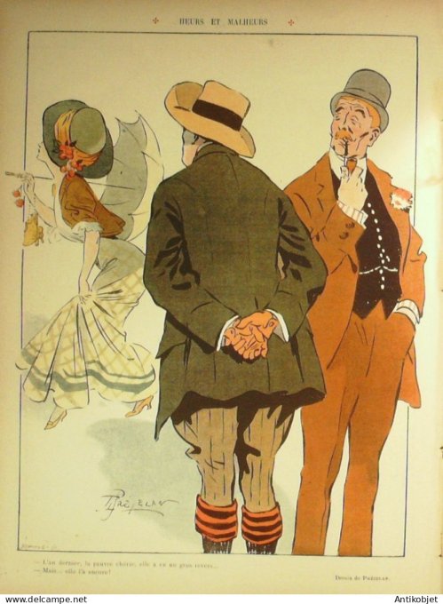 Le Rire 1908-07-11 # 284 Journal humoristique Ed.Originale Croisiere en Archipel