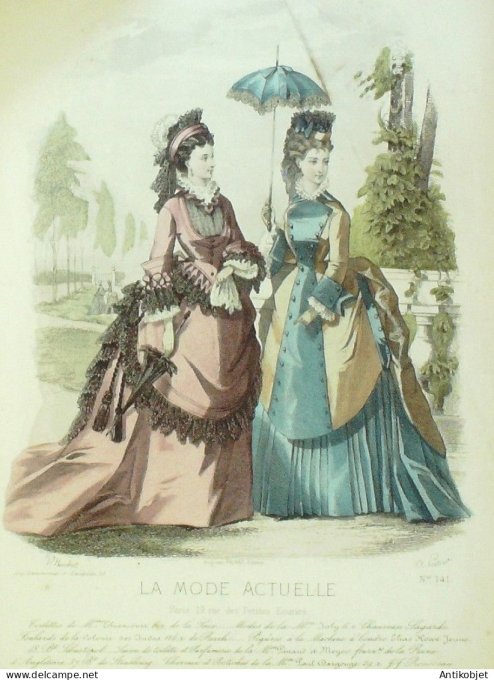 La Mode actuelle 1851 # 141 (Maison Chiaucourt)