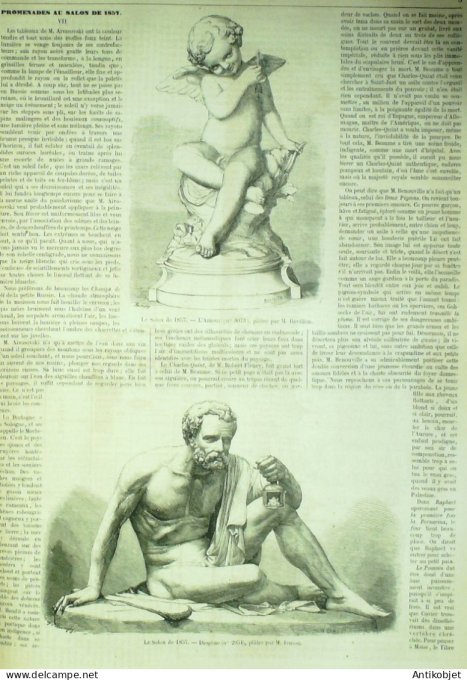 Le Monde illustré 1857 n° 15 Etats-Unis Ohio Mississipi Allemagne Bade Russie types