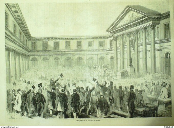 Le Monde illustré 1857 n° 15 Etats-Unis Ohio Mississipi Allemagne Bade Russie types