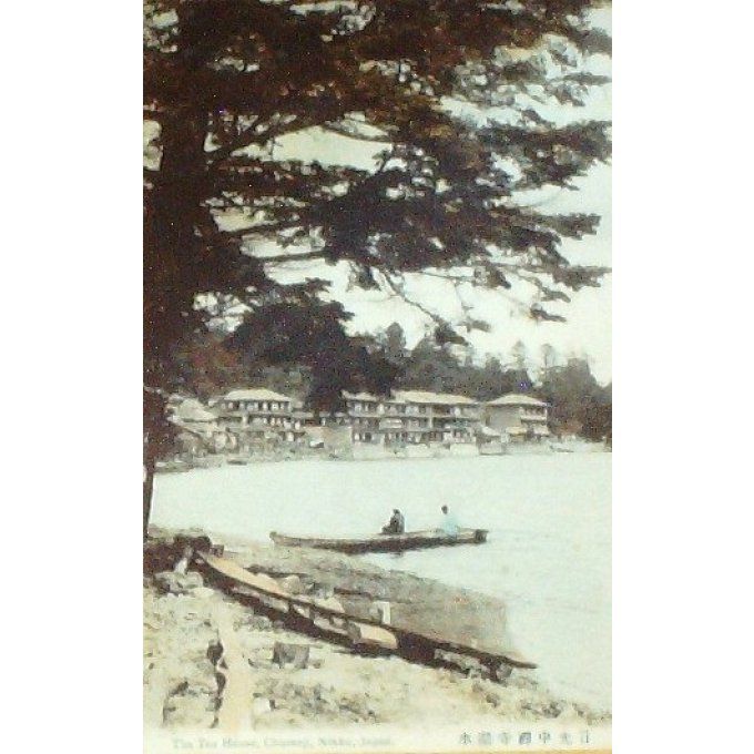 Cpa Japon Nikko Maison De Thé Chuzenji 1920