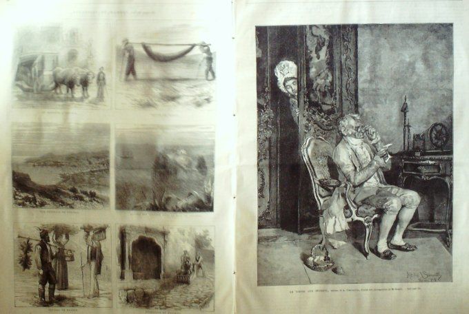 L'Univers illustré 1877 #1140 Portugal Madère Bulgarir Philippopoli Bachi-Bouzouks Madrid Obsèques