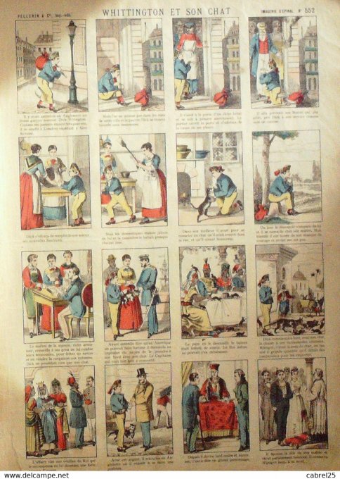 Whittington & Son Chat (Pellerin d'epinal)