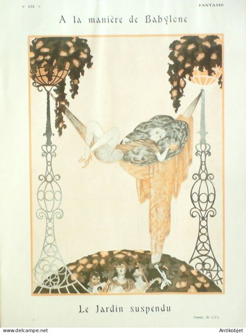 Fantasio 439 1925 Le Seyeux Lys Zaliouk Morin Lorenzi Reb