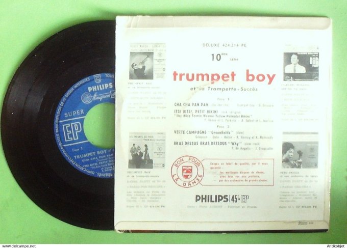 Trumpet Boy 45T EP Itsi bitsi petit Bikini 1959