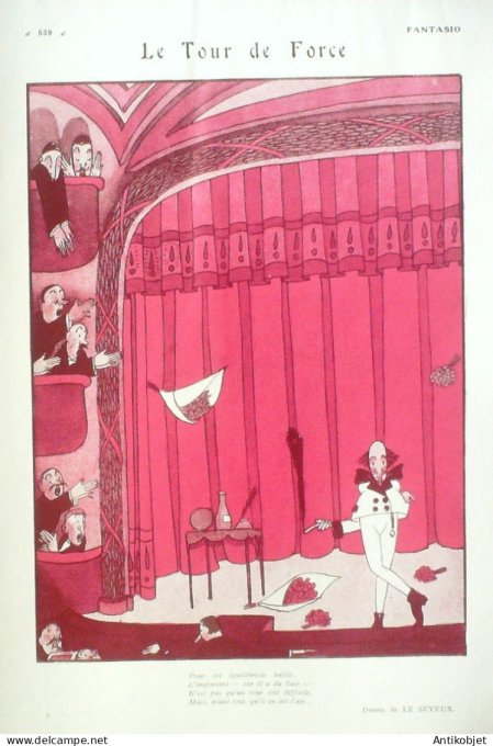 Fantasio 439 1925 Le Seyeux Lys Zaliouk Morin Lorenzi Reb