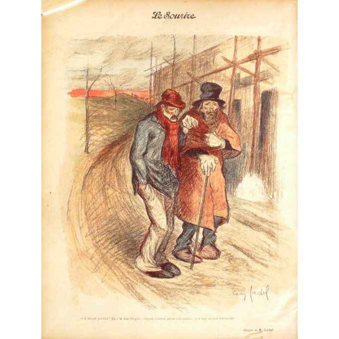Le Sourire 1901 n°114 MIRANDE HUARD BERTRAND CADEL GLUCK IRINE