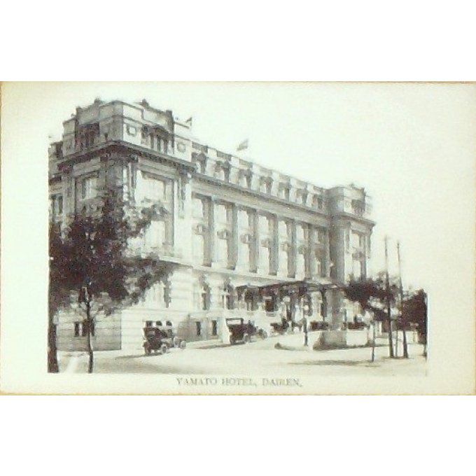 Cpa Japon Dairen Hôtel Yamato 1920