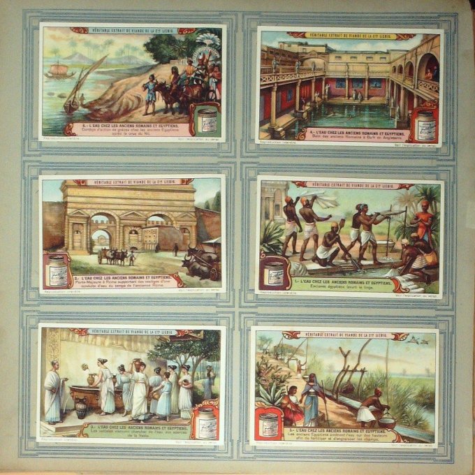 Eau Chez Les Anciens Romains Et Egyptiens 1924