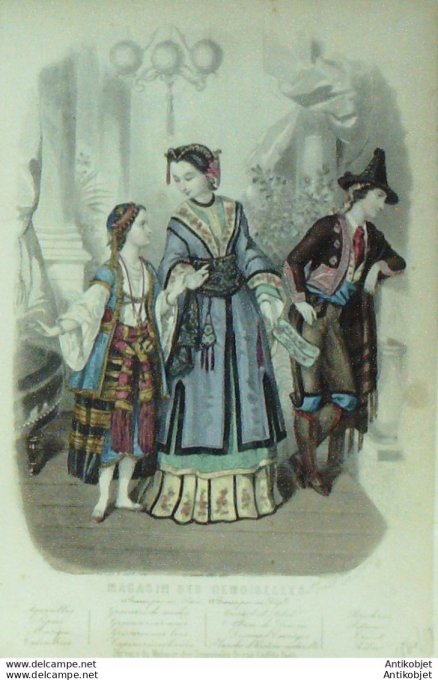 Magasin des demoiselles 1866 #  7 Travestissements