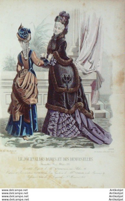 Journal des Dames Demoiselles 1874 # 1271