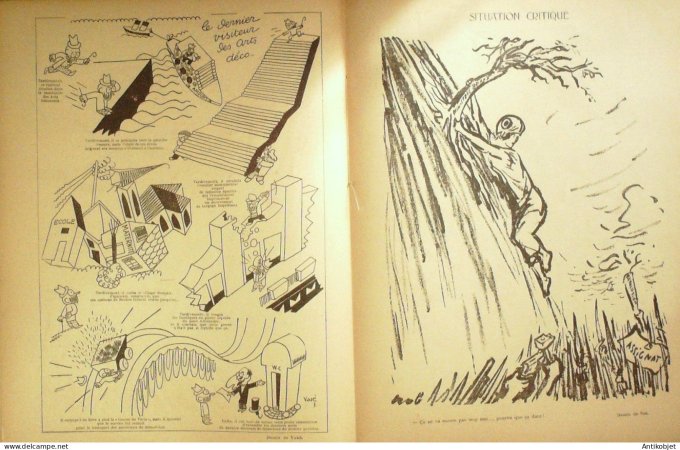 Le Rire 1925-12-12 # 358 Journal humoristique Ed.Originale Lune de fiel