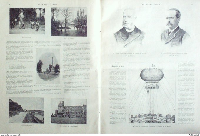 Le Monde illustré 1893 n°1884 Serbie Belgrade roi Alexandre Ier Rome Villa Borghèse