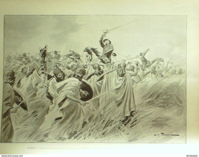 Le Monde illustré 1897 n°2105 Asnières (92) Annecy (74) Soudan Tombouctou Hoggars Sénégal Téviyne