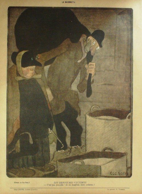 La Baïonnette 1917 n°115 (Les débrouillards) NAM ORDNER BOFA IBELS DJILIO PALLIER