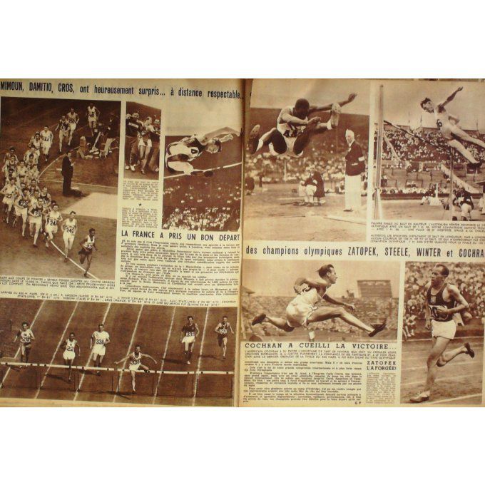 Miroir Sprint 1948 #  115 2 Aou Zatopik Steele Cochran Winter Cochran Ostermeyer Daut