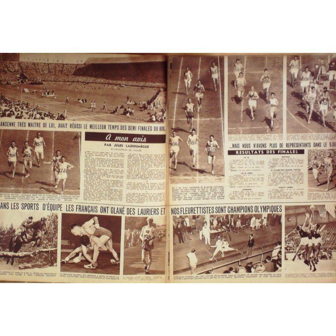 Miroir Sprint 1948 #  115 2 Aou Zatopik Steele Cochran Winter Cochran Ostermeyer Daut