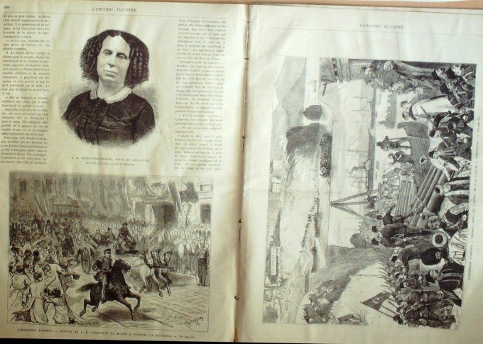 L'Univers illustré 1877 #1160 Turquie Constantinople Chartres (28) Roumanie Ploïesti Thérizonde